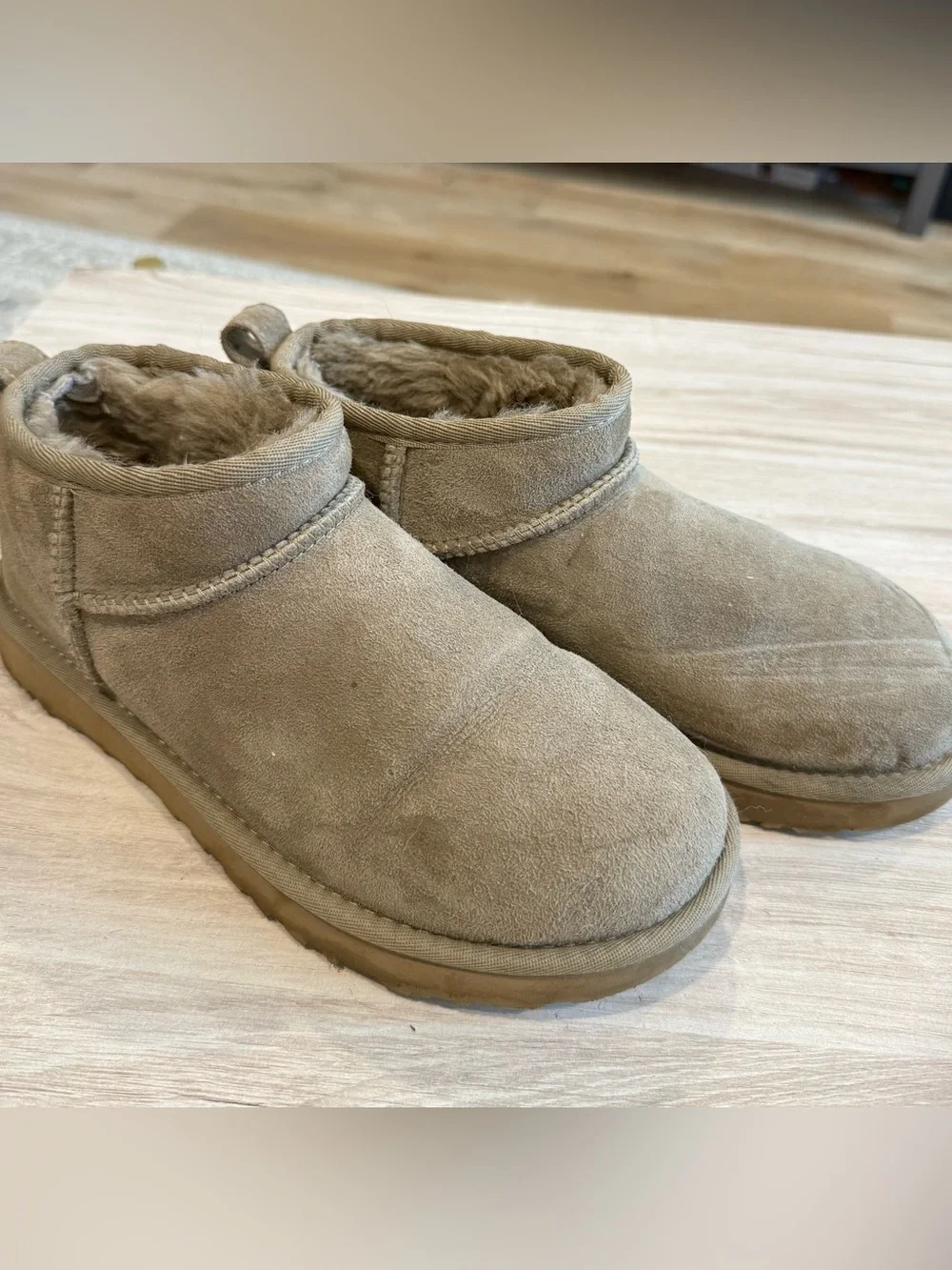 Ugg Classic Ultra Mini in Caribou Color